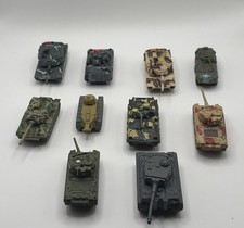 Vintage Galoob Micro Machines Military Vehicles Lot Of 10 NOT MINT HAVE WEAR