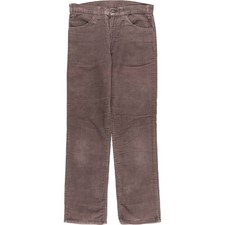 Vintage 1980'S Levi's 519-1574 Corduroy Pants Men's Size W30