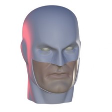Alpha Man Custom Action Figure Head 1:9 or 1:6 Mego