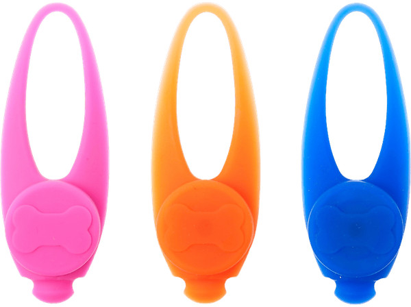Collar luz LED - Flamingo Pet Products Day & Night Blinkis, Para mascotas, Silic