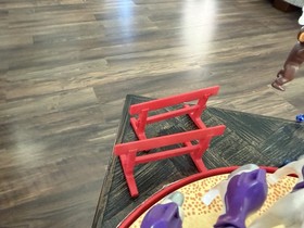 Playmobil White Circus Elephant Romani Circus Lot w/ Many Extras Turntable