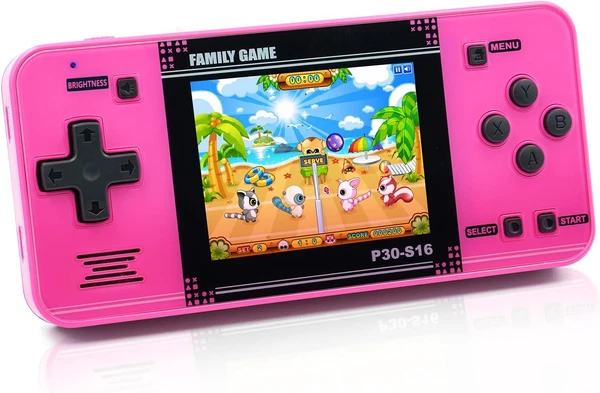 Handheld Game for Kids -Preloaded 220 Retro Video Games, Portable Gaming Player