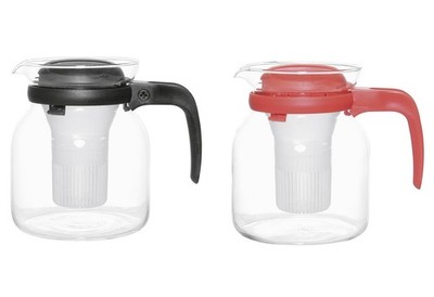 TESTRUT Teekanne mit Sieb | 1,2 l | Glas