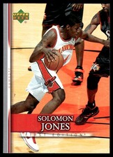 Solomon Jones 2007-08 Upper Deck First Edition #144 Hawks NBA READ FREE SHIPPING