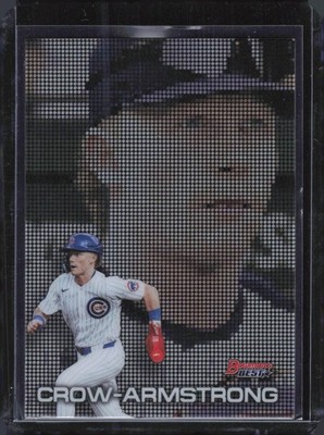 2025 Bowman's Best #P-2 Pete Crow-Armstrong Pixel Portraits