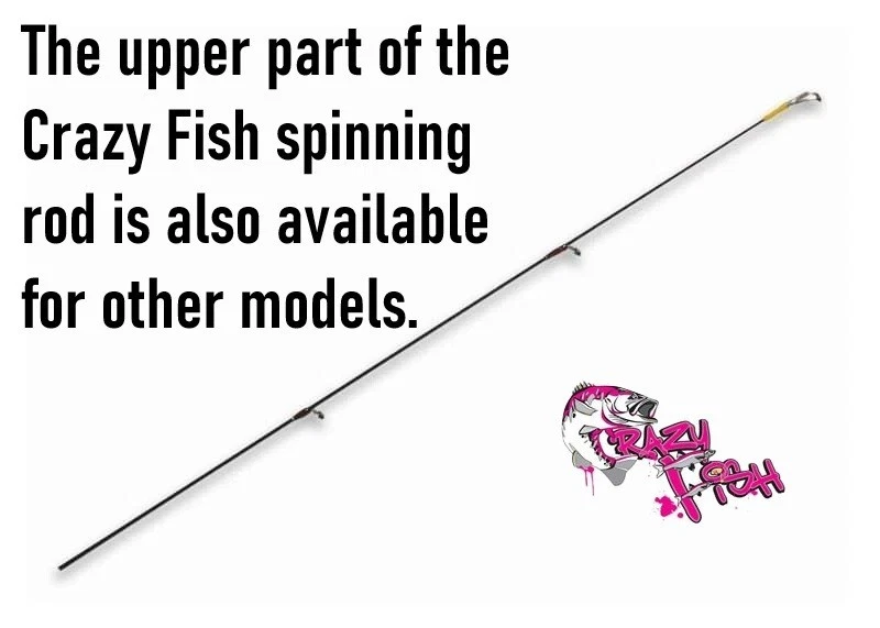Top part of the Spinning rod Crazy Fish Arion ASR832MHT (8-35g 252cm)