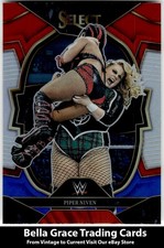 2023 Panini Select WWE Piper Niven #48 RAW Red & Blue Prizms