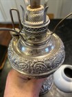 Spectacular Vintage “Miller Lamp” Embossed Kerosene Lamp Base W 6” Shade — photo 7