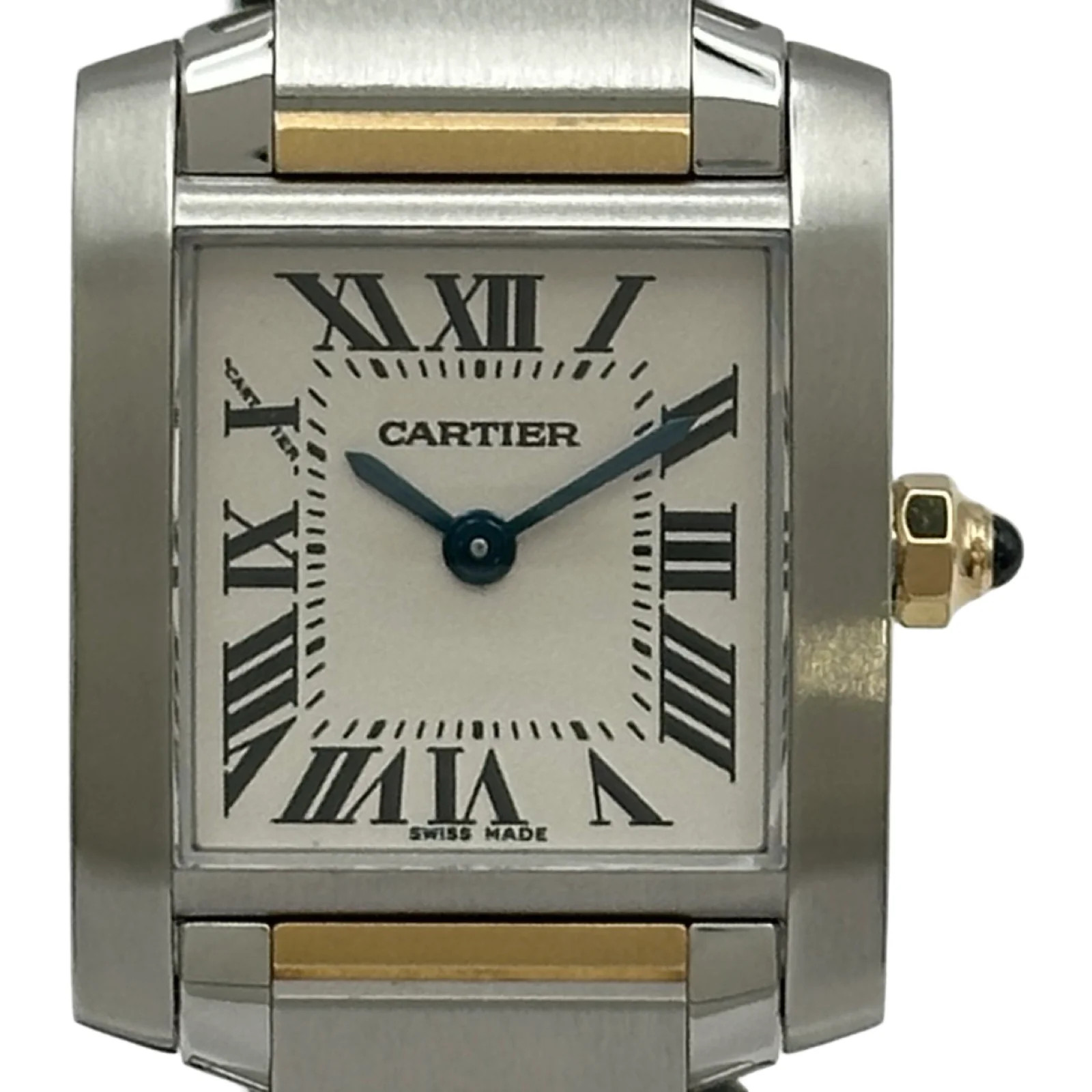 Cartier Tank Française SM W51007Q4 20mm Gold Quartz Watch #OKW3446