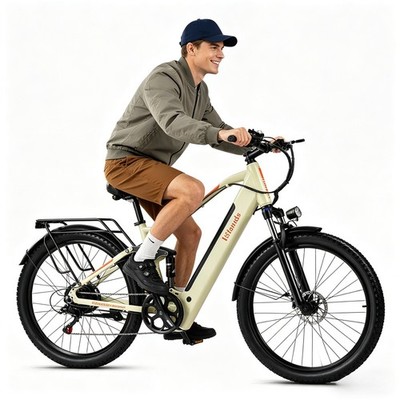 27.5'' City E-Bike 48V 17.5AH Elektrofahrrad 750W Pedelec Shimano 7 Gänge