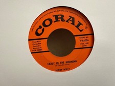 LISTEN 🎶 BUDDY HOLLY EARLY IN THE MORNING / NOW WE'RE ONE CORAL ROCKABILLY 45'
