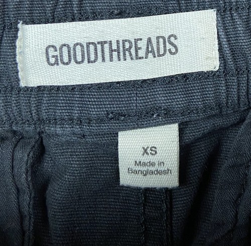 Pantalones Cortos Goodthreads Gris Oscuro Bolsillo Cordón Elástico Cintura Elástica Talla XSmall - Imagen 4 de 4