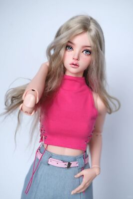 1/3 BJD Doll SD Resin Jointed Bare Doll Female Girl Eyes Face Makeup Collect Toy