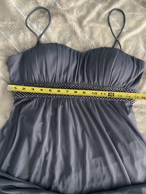MARIE LUND Dress Bandeau size 36 small New no tags Gray | eBay