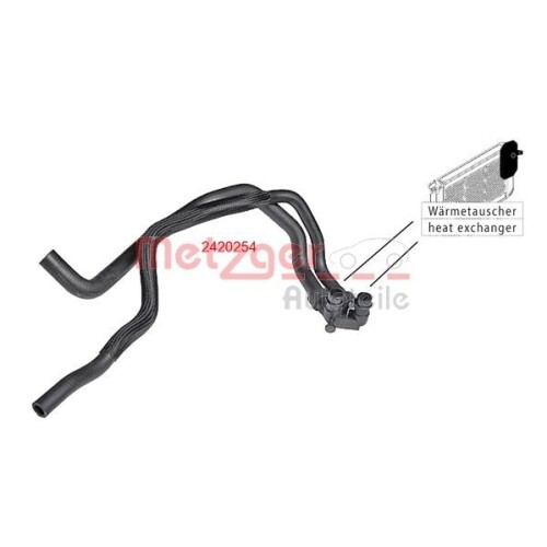 Metzger Kühlerschlauch - Passend Für Mercedes E-Klasse W211 | Originalqualität