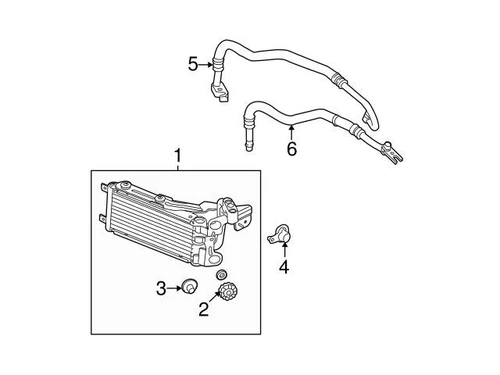 17224542055 Engine oil cooler pipe return For BMW X1 328i 335i xDrive 335xi - Picture 4 of 4