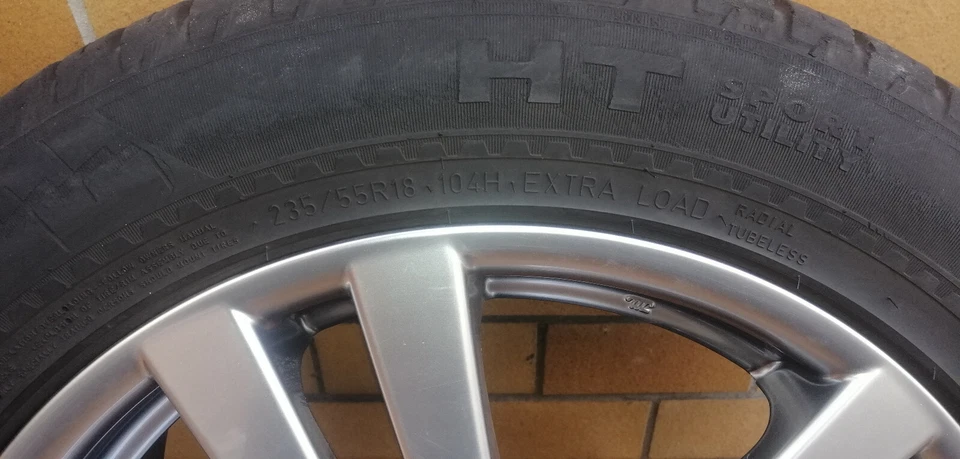 4 x Alufelgen Sommer komplett Bereifung - Bild 4 von 4