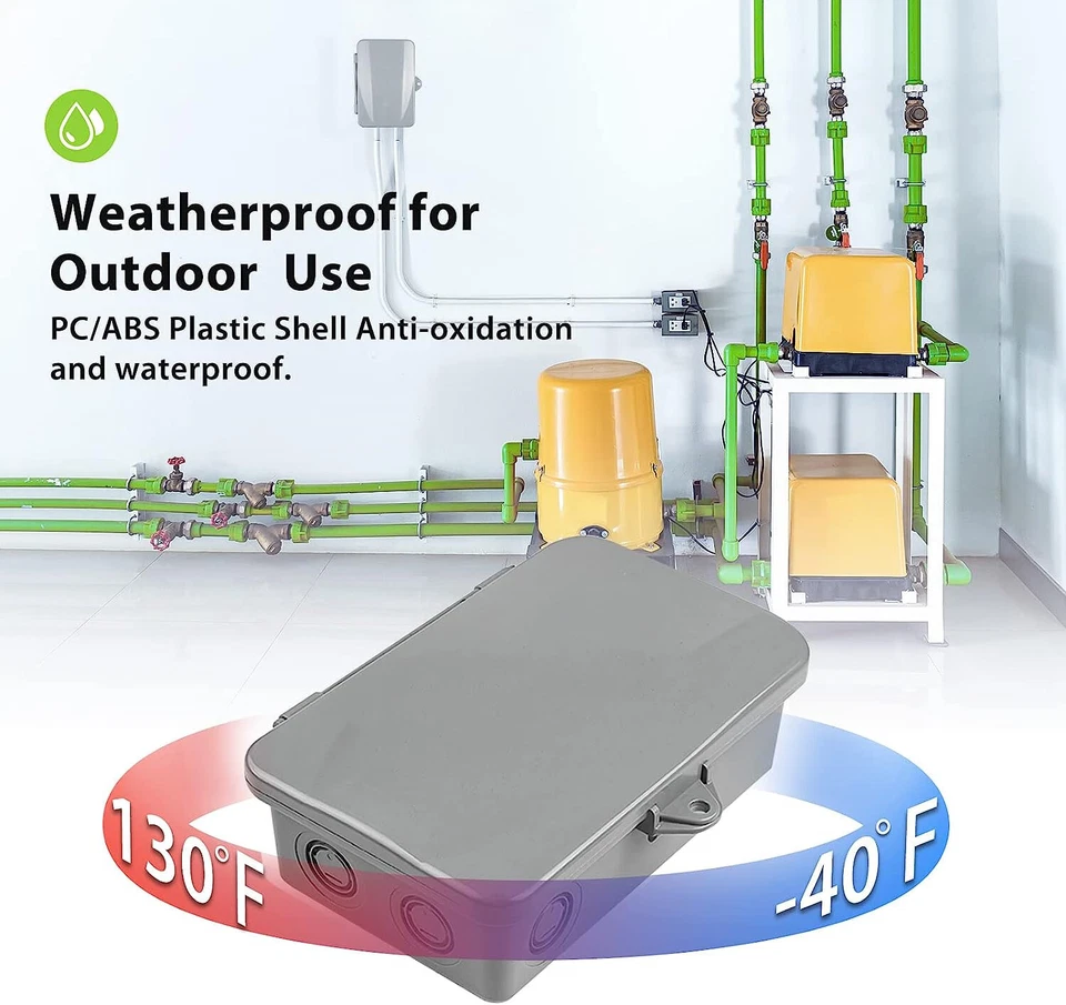 BN-LINK Smart Pool Pump Timer Outdoor Heavy Duty 24Hr WiFi Programmable For Pool - Image 3 of 4