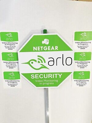 OUTDOOR DECALS & ONE LARGE DECAL Ring Nest Arlo 8