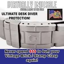 For-Rolex Explorer II 40mm 16570 HD Clear Protector Clasp n Sides