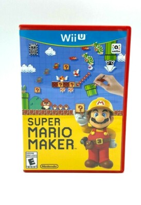 Super Mario Maker - Nintendo Wii U - Complete CIB - Tested Working