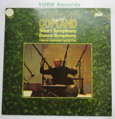 61997 - COPLAND conducts COPLAND Short & Dance Symphonies LSO - Ex LP Record