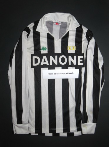1993-1994 Kappa Juventus Home Long Sleeve Jersey Shirt Kit Maglia
