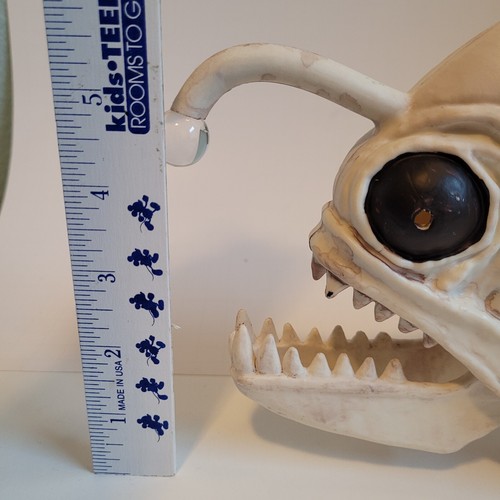 Pez Pescador Iluminar Luz Nocturna Decoración Halloween Mar Profundo Único Ver Descripción - Imagen 14 de 15