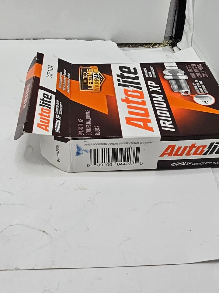 (CANTIDAD 4) Bujía Autolite Iridium XP XP104 para serie Shelby 1999-2000 Foto 3 de 4