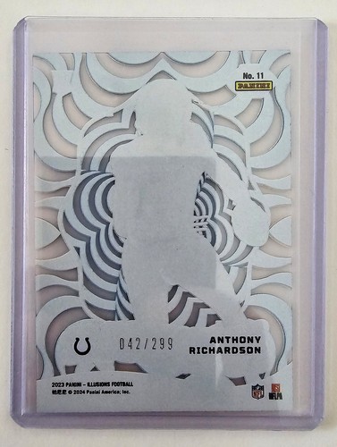 Anthony Richardson - Colts - Funkadelic Blue 42/299 - Illusions NFL 2023 - Picture 3 of 3
