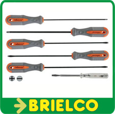 JUEGO DE DESTORNILLADORES MANGO LARGO 6 P…