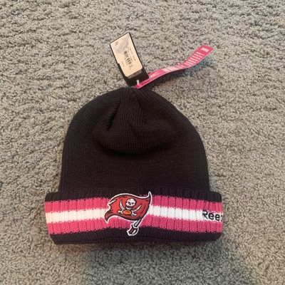 NWT Tampa Bay Buccaneers Beanie Pink 