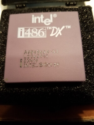 Intel 80486 33 MHz FSB 33 MHz CPU A80486DX-33 SX419 | eBay