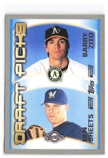2010 Topps Update #CMT165 Barry Zito / Ben Sheets The Cards Your Mom Threw Out