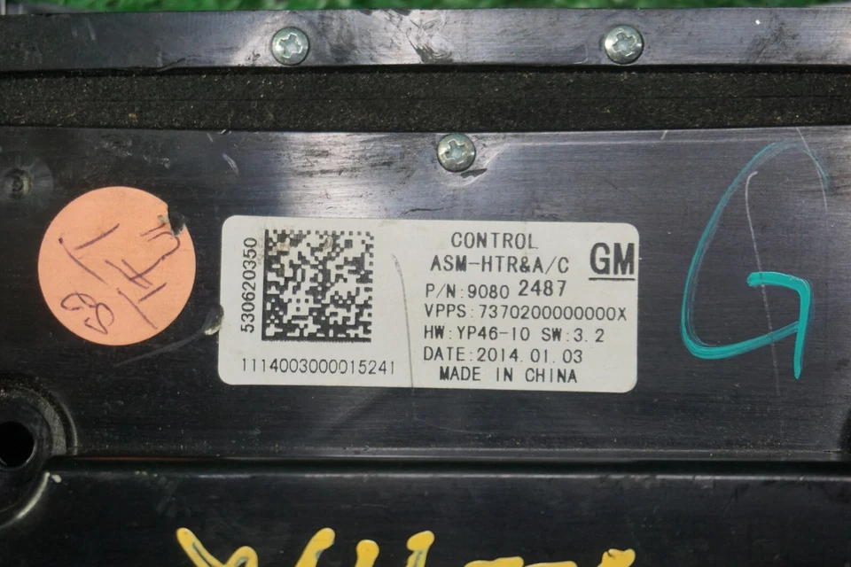 Controle CA 2014 2015 2016 BUICK LACROSSE 90802487 - Imagem 4 de 4
