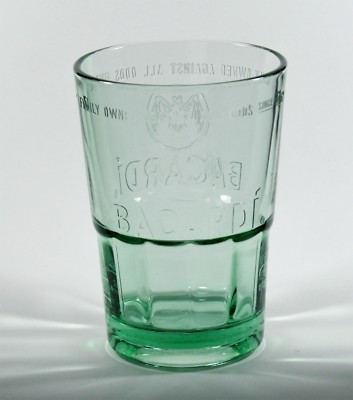 Bacardi Mojito Glas Gläser mit Logo und Schriftzug Relief 2/4cl - ca. 36cl (121)