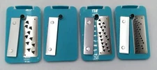 Art & Cook AR + Cook 4 Replacement Blades for Ultimate Spiralizer (Teal)