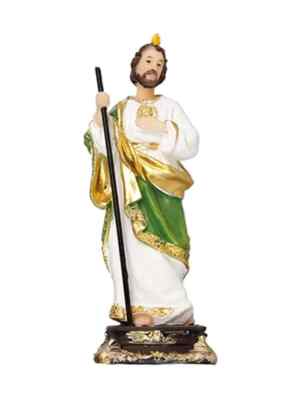 St Jude Statue 5 Zoll Schutzpatron der Hoffnung und verlorenen Ursachen