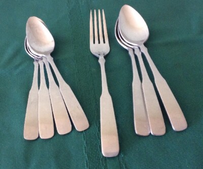 World Tableware stainless Boston Common mixed lot of 8 pieces 