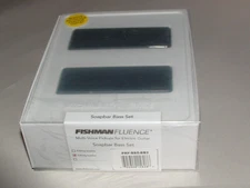 Fishman Fluence PRF-BS5-SB2 5 String Bass Soapbar Pickup Set 3 Voices (Black)
