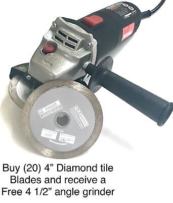buy 20 get a free angle grinder 4" Diamond Saw Blade for masonry materials 