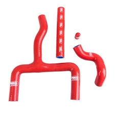 SamcoSport Radiator Hose Kit with Thermostat Bypass Red 1534860017