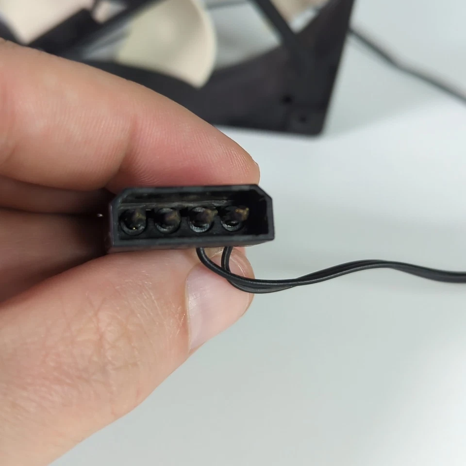 3x Zalman 120mm Case Fans ZA1225ASL ZA1225CSL Sleeve Bearing 4-Pin Molex 12V - Image 4 of 4