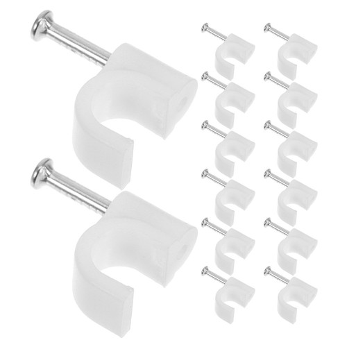 100 Pcs Schnalle Zur Leinenbefestigung Kabelclips Wandclips Zum Aufhängen - 第 1/12 張圖片
