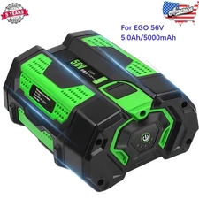 56V 5.0Ah Battery Replace For Genuine EGO BA5600T BA2240 BA2800T All 56Volt Tool