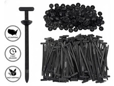 150PCS Cable Tie Buckles Zip Tie Retainer Clips Auto Trim Fasteners