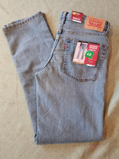 Levi's Youth 511 Slim Fit Flex Stretch Denim Jean Size 16 28-30 Light wash