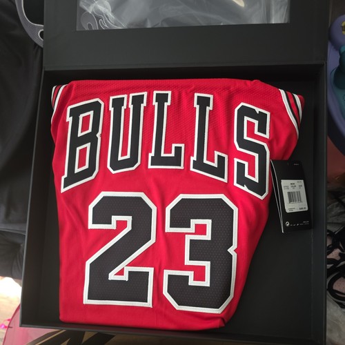 Nike Michael Jordan AUTHENTIC Chicago Bulls Icon Jersey NWT W/ Box BV7246 