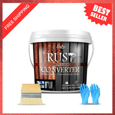 Rust Converter For Metal 16 Fl Oz Black Primer Rust Remover Encapsulator