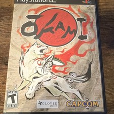 Capcom Okami Sony PlayStation 2 PS2 2006 NTSC-U/C T Action Adventure Manual